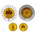 1999 1000th anniversary of the founding of the state - Gold coin set