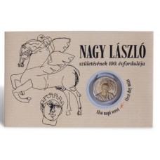 2025. évi Nagy László - Első napi veret, diszcsomagolásban, sorszámmal - színesfém érme 