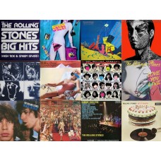 Rolling Stones  12 db hanglemez LP 