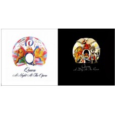 Queen ‎CD – A Night At The Opera  1975 and A Day At The Races 1976